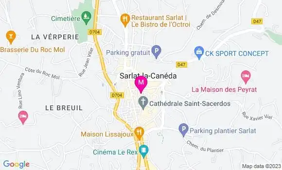 Localisation Restaurant  Le Régent