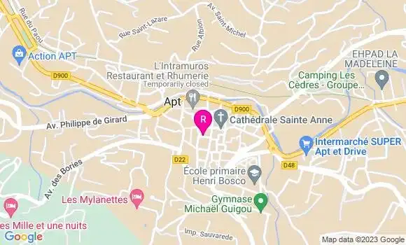 Localisation Restaurant  Au Platane