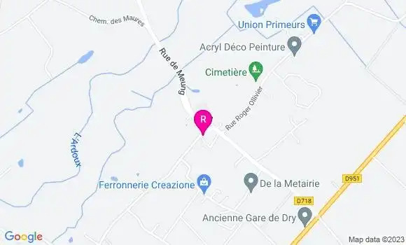 Localisation Restaurant Italien Fleury Jean Pierre