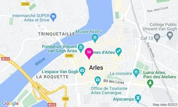Localisation La Taverne du Forum