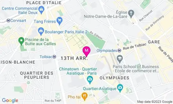 Localisation Restaurant Coréen Namoo