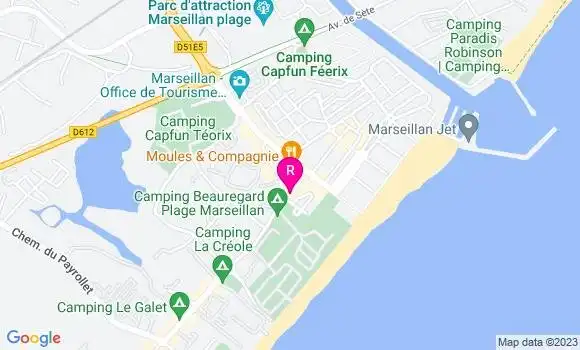 Localisation Restaurant  Le Loup de Mer