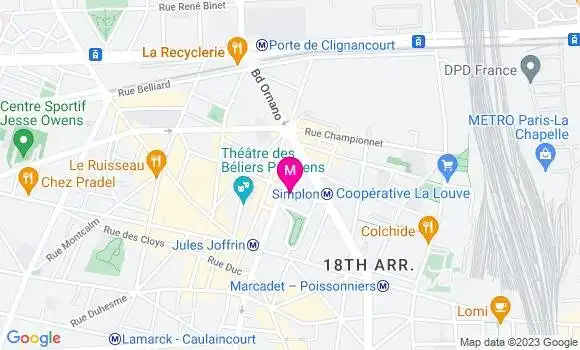 Localisation Restaurant  Le 15