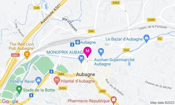 Localisation Restaurant  Le Régence