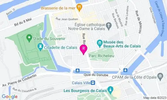 Localisation Brasserie L