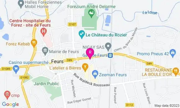 Localisation Restaurant Bar Café Bar de l