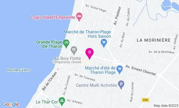 Localisation Restaurant  Le Belem
