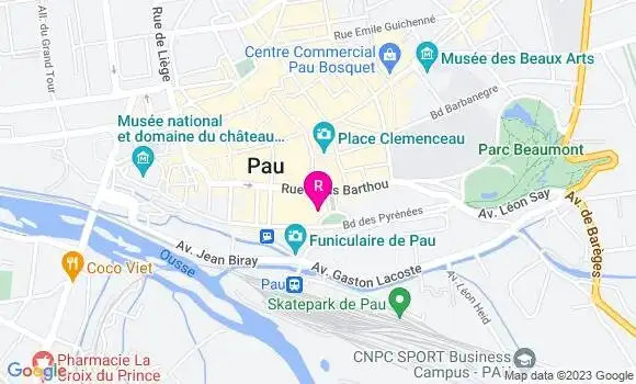 Localisation Brasserie L