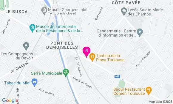 Localisation Restaurant Asiatique Triangle d