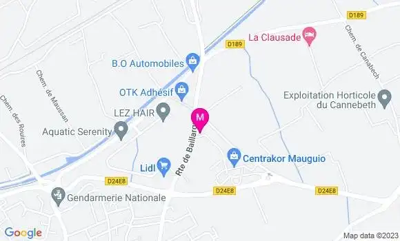 Localisation Restaurant  Le Matis
