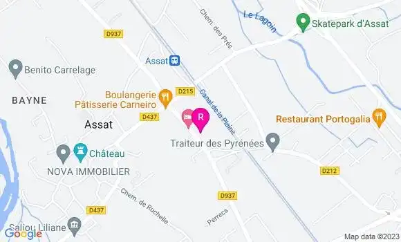 Localisation Le Bistrot de la Place