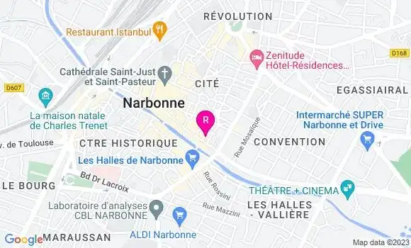 Localisation Restaurant  La Jument Verte