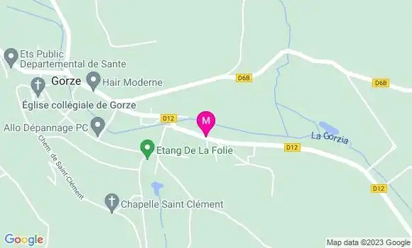 Localisation Restaurant  Le Graoully