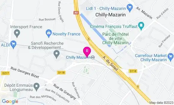 Localisation Restaurant  Le Pombal