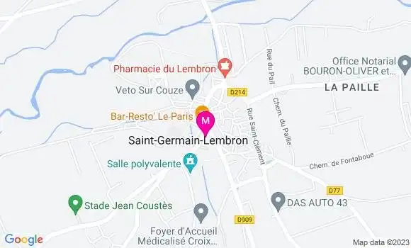 Localisation Restaurant  Les Sports