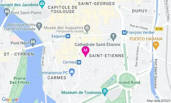 Localisation Restaurant Chinois Le Pacific