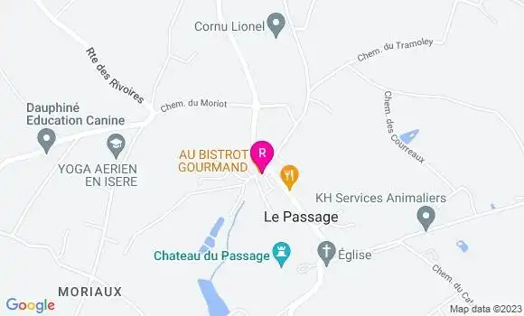 Localisation Au Bistrot Gourmand