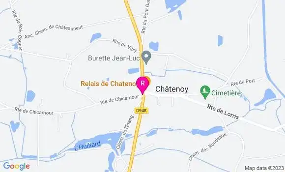 Localisation Auberge de l