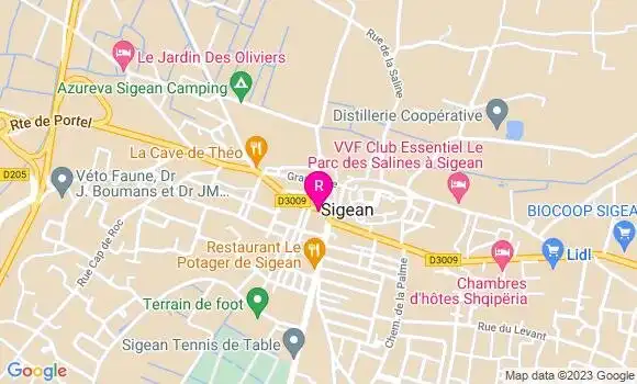 Localisation Restaurant  La Guimbarde