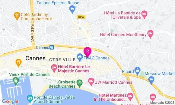 Localisation Restaurant  La Cave