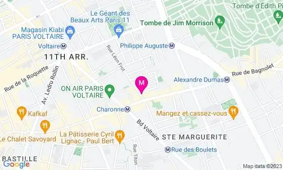 Localisation Restaurant  Au Pan Coupé