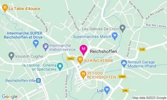 Localisation Restaurant Alsacien A l