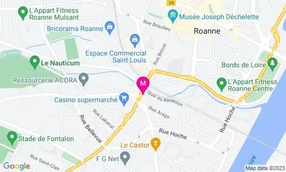 Localisation Restaurant  Lane Xang