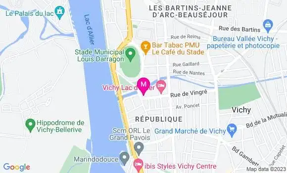 Localisation Restaurant Hôtel L