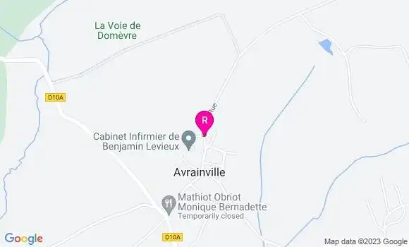 Localisation Restaurant du Vieux Moulin