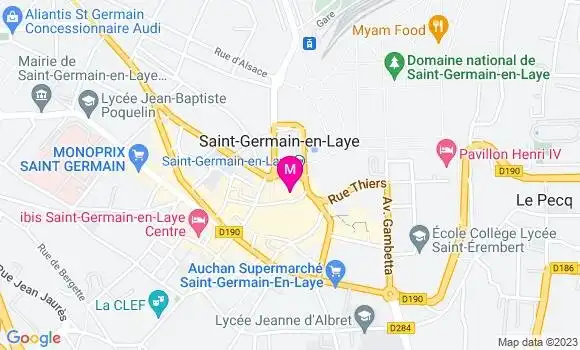Localisation Brasserie du Théâtre