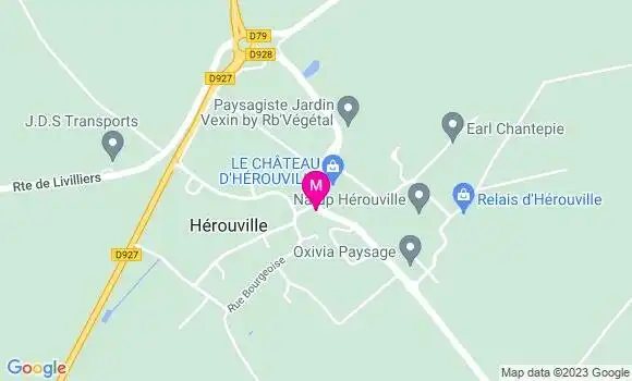 Localisation Restaurant  Les Vignes Rouges