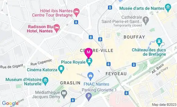 Localisation Restaurant Bar La Provence