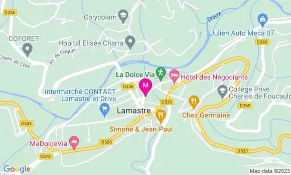 Localisation Pizzeria Le Lieu dit