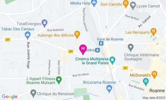 Localisation Brasserie d