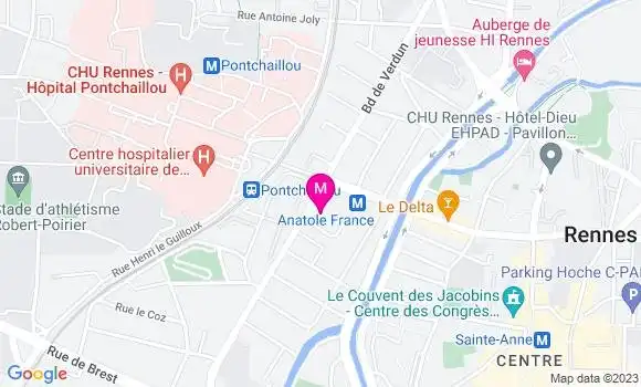 Localisation Restaurant  Pain Fourchette et Cie