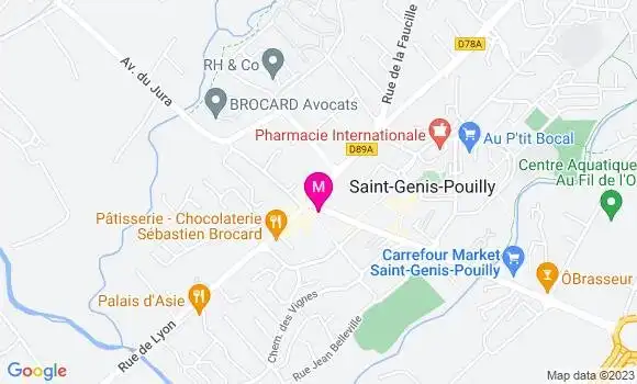 Localisation Restaurant  Le Coq Rouge