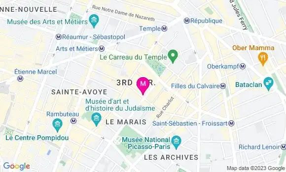 Localisation Restaurant Bar Le 16