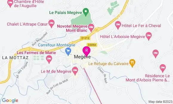 Localisation Restaurant  Le Prieuré