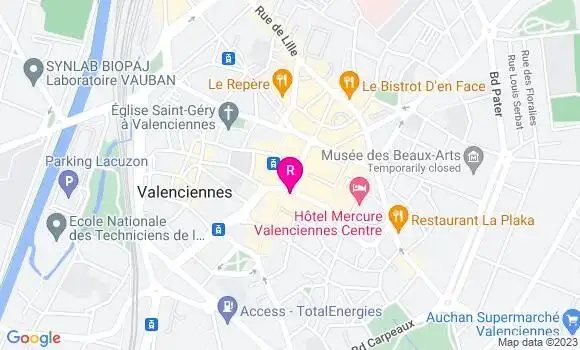 Localisation Restaurant  Chez Mon Vieux