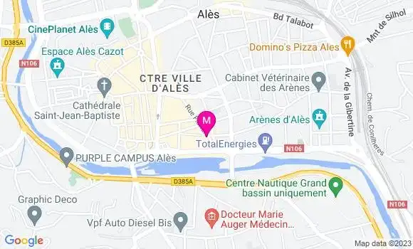 Localisation Le Sushi Bar