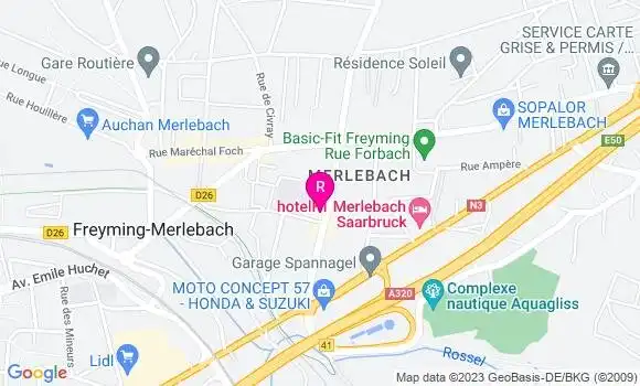 Localisation Restaurant Bar Yildiz Naciye