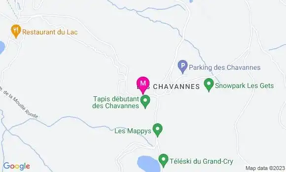 Localisation Restaurant  Télébar du Mont Blanc