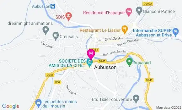 Localisation Restaurant  Cafe des Arts