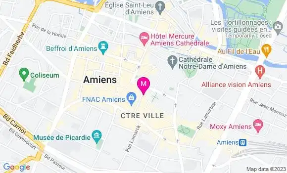Localisation Restaurant  Calmos Café