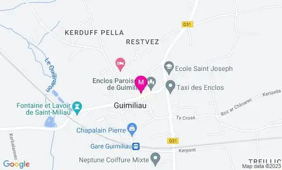Localisation Crêperie Ar Chupen