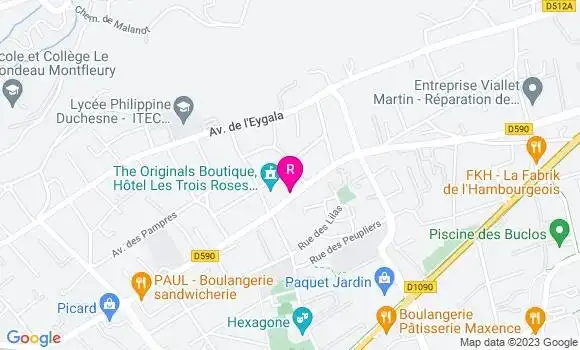 Localisation Restaurant  Le Provence