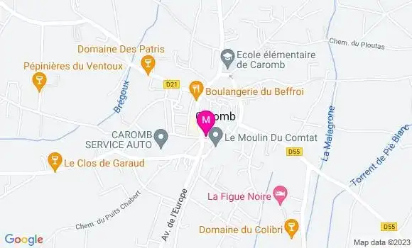 Localisation Restaurant  Le 6 à Table