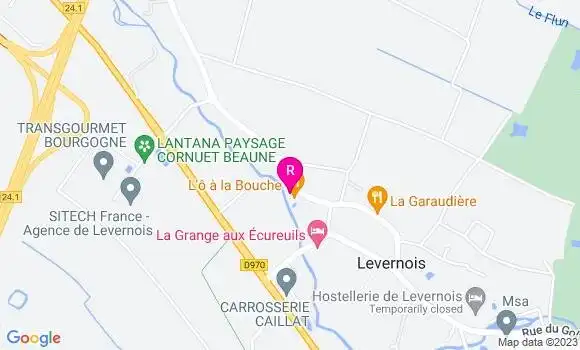 Localisation Restaurant  L