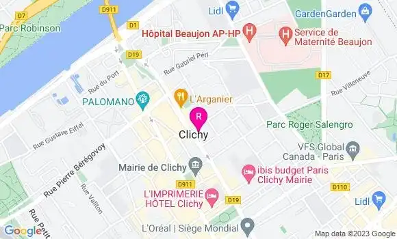 Localisation Restaurant  First Café