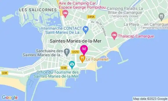 Localisation Restaurant  Lou Gabian